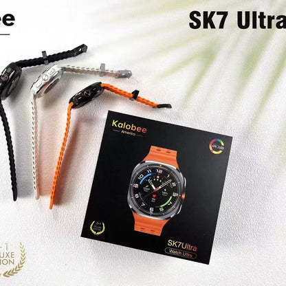Kalobee Montre intelligente haute qualité HD Sk7 ULTRA — ساعة ذكية رياضية متقدمة لمتابعة اللياقة البدنية بدقة عالية résolution ultra HD مع تصميم أنيق وعصري.